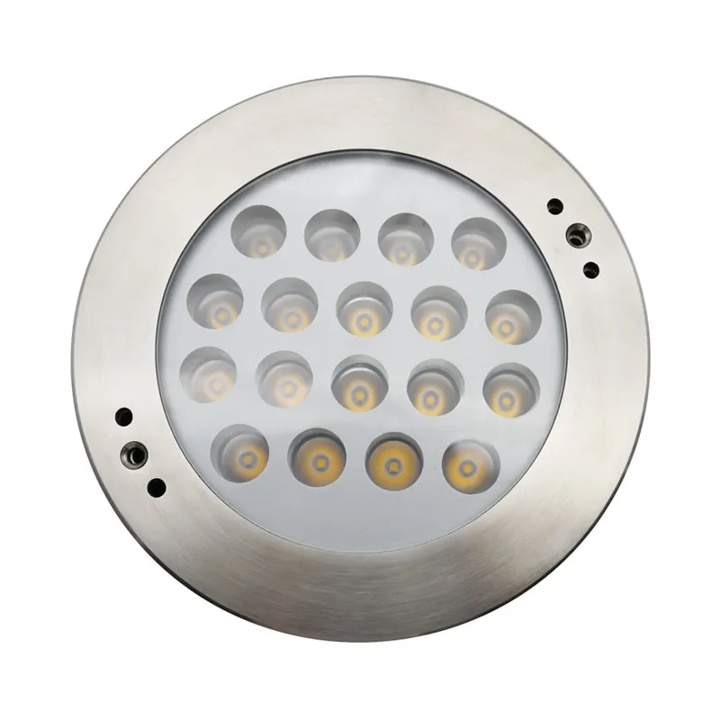 Luminaire de piscine étanche sous-marin et extérieur à LED 18x2w 316ss
