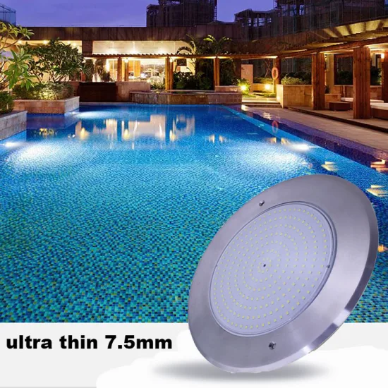 La lumière sous-marine remplaçable de piscine de 12V RVB PAR56 a enfoncé les lumières de piscine de IP68 6W PAR 56 LED